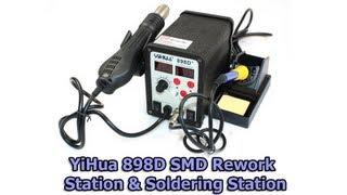 YiHua 898D+ SMD Rework Station & Soldering Station