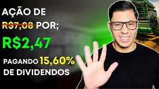 Top 5 ações BARATAS abaixo de 8 reais | método preço justo