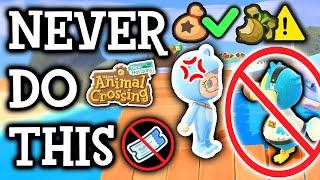 5 Things You Should Never Do in Animal Crossing New Horizons