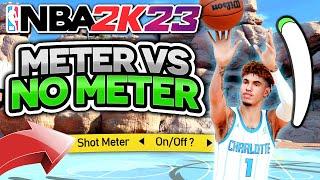 NBA 2K23 Shooting Tips : Shot Meter On vs Off
