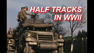 History of the US half-tracks in WWII - M2 / M3 / M5 / M9 [ WWII DOCUMENTARY ]