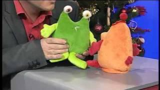 Annoying monsters 2 pk - green & orange - Christmas Gift Guide