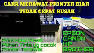 Cara Merawat Printer Inkjet Supaya Awet