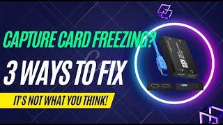 3 Ways to Fix USB 2.0/3.0 Capture Card Freezing in OBS Studio/StreamLabs FIX - Roof Playz