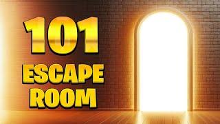 101 ESCAPE ROOM (All Levels) Fortnite