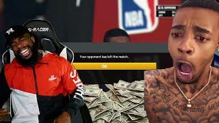 I MADE FLIGHT RAGE QUIT AFTER WAGERING $1,000 ON MYTEAM GAME! NBA 2K20