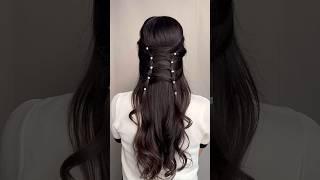 Cute easy hairstyles for medium, long hair  #hairstyles #hairtok #hair #explorepage #shorts