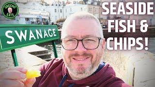 Fish and Chips in SWANAGE ! | Amazing Homemade Fish Cake | The Fish Plaice