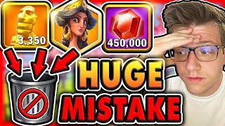 8 BIGGEST Mistakes I REGRET in Rise of Kingdoms