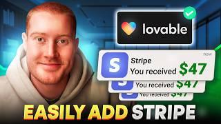 How to QUICKLY Add Stripe Payments to Your Apps (Lovable AI)