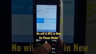 No WiFi and NFC in New Jio Phone (F320B