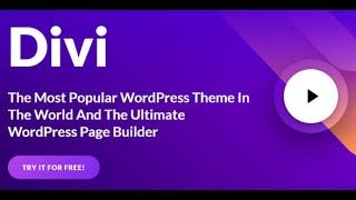 Divi pro Wordpress theme free Download with username and api  key