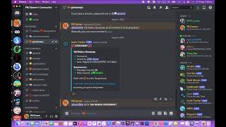 How to Easily Make a Giveaway in Your Own Discord Server For Free with Invite Tracker!