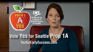 NEW Yes for Seattle Prop 1A: Tisha Wilson, Parent