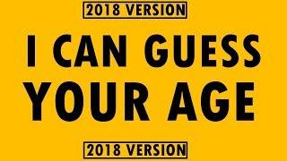 I Can Guess Your Age In 1 Minute (2018) !!