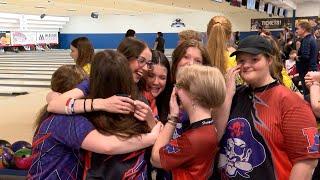 Extended Highlights: Class A and B girls bowling sectional championships