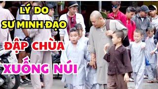 LÝ DO 22 NĂM TRƯỚC THẦY MINH ĐẠO PHẢI ĐẬP CHÙA DẪN CÁC CHÚ TIỂU XUỐNG NÚI TÁ TÚC NHỜ TRONG NGHĨA ĐỊA