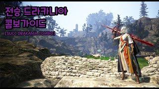 [BDO]검은사막 전승 드라카니아 콤보가이드 / Succ Drakania Combo Guide