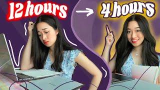 how to learn FAST so studying doesn’t take forever  | Step-by-Step Guide