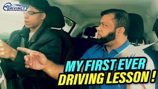 My First Ever Driving Lesson - Learning To Drive All starts Here!