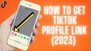 How To Get TikTok Profile Link   How To Find & Copy Tik Tok Account URL 