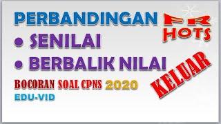 Soal Asli CPNS 2020 (FR) - Perbandingan Senilai dan Berbalik Nilai tipe HOTS