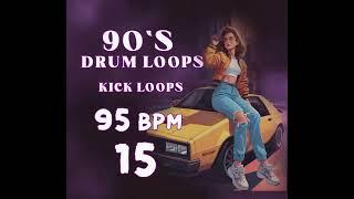 [FREE] 90s Kick Drum Loop 95 BPM 15 [Kick Drum Loops] | Free Stock Music Loops & Samples