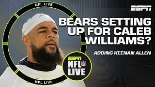 REACTING to Chicago Bears trading for Keenan Allen ️ 'A QB's best friend!' - Mina Kimes | NFL Live