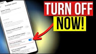 5 Android Settings You Need To TURN OFF Immediately! (better battery life)