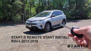 Start-X Rav4 Key Start 2013-2018  Remote Start Install