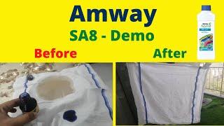 Amway Home SA8 Liquid Concentrated Laundry Detergent Full Demo | How To Use Amway SA8  | New 2022