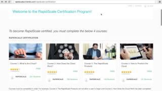 How to Use RapidScale's CloudUniversity