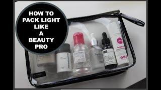 HOW TO BEAUTY PACK LIGHT LIKE A PRO - NADINE BAGGOTT