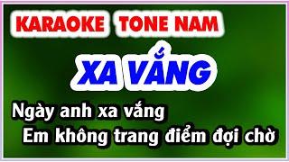 Karaoke Xa Vắng Tone Nam KLA | KARAOKE 9669 NHẠC SỐNG ORGAN