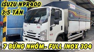 Isuzu Sài Gòn báo giá Isuzu 3 Tấn 5 Đời 2023 và Isuzu 3 Tấn 5 Đời 2024 | Isuzu 3T5 Mui Bạt Nhôm