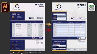  How to Create Fillable PDF Forms | Convert Illustrator Invoice to Fillable PDF