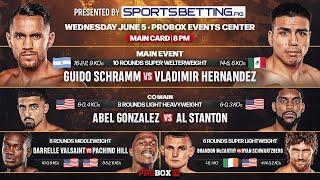 Wednesday Night Fights -  Guido Schramm vs Vladimir Hernandez