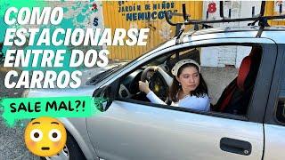 estacionarse entre dos carros en tres movimientos