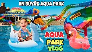 ELİF SİNEM AQUA PARK VLOG !! TÜM GÜN HAVUZ MACERA !!