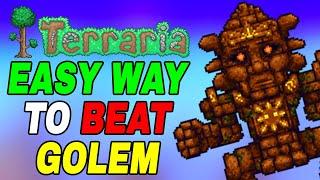 Terraria: How To Beat & Duke Golem Tutorial (Boss Guide)