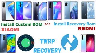 Install TWRP Recovery Xiaomi Mi 10T 9T | Redmi Mi K30 K20 K50 | Mi 10 10i 11| Xiaomi Note 7 8 9s 10