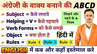 Subject, Verb, Object in English Grammar | Subject object Verb कैसे पहचाने ? | Parts of Sentence