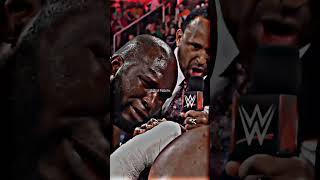 arm wrestling Bobylasly V's Omos  #wwe #brock #romanreigns #omos #allmighty #trending #viralshorts