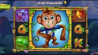 Monkey Bonanza (Northern Lights Gaming)  Slot Review & Demo 