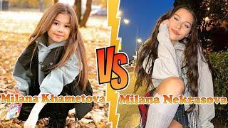 Milana Khametova VS Milana Nekrasova Transformation  New Stars From Baby To 2023