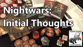 Cursed City Nightwars Expansion - Unboxing & Initial Thoughts Review | A New Lease of Un-life?