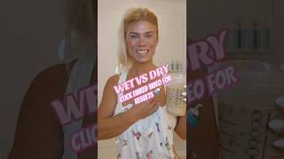 4k Dry versus Wet Challenge White Dress and White Top  Click attached long video for results #tryon