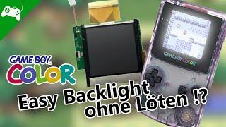 Easy Gameboy Color Backlight einbau, ohne Löten! - Tutorial