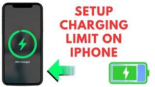 How To Set Charging Limit On iPhone To Maintain Battery Health !! Setup Charging Limit Any iPhone