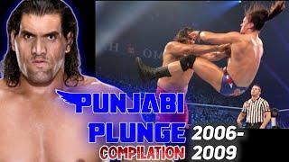 The Geat Khali Punjabi Plunge Compilation 2006-2009 in WWE